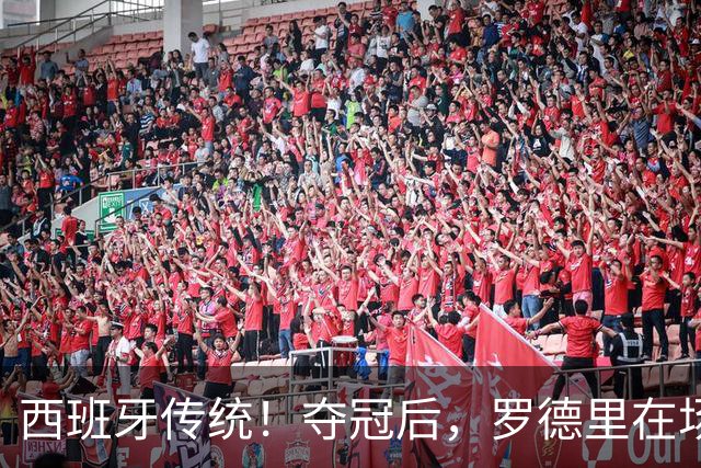 西班牙传统！夺冠后，罗德里在场上表演优雅斗牛舞